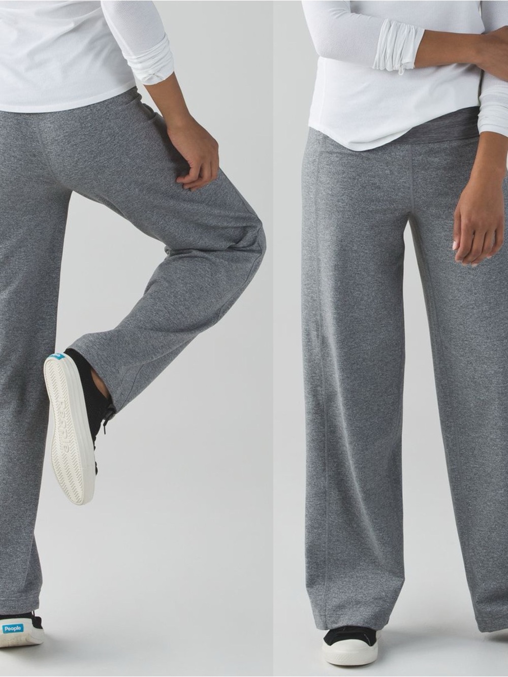 Lululemon Stillness Pant Sz 4 In Heathered Slate